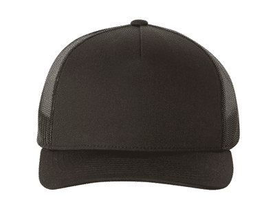 Cap viewed from the front, showcasing a simple and unadorned design